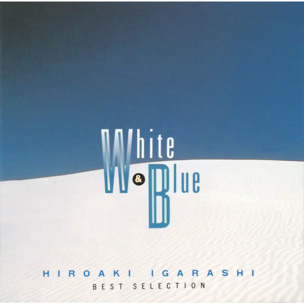 White & Blue