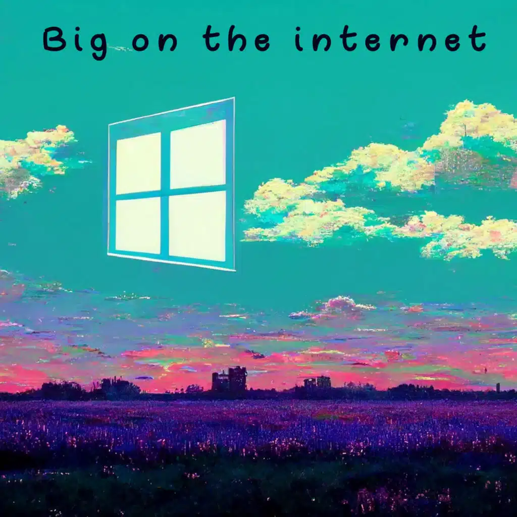 big on the internet but lofi