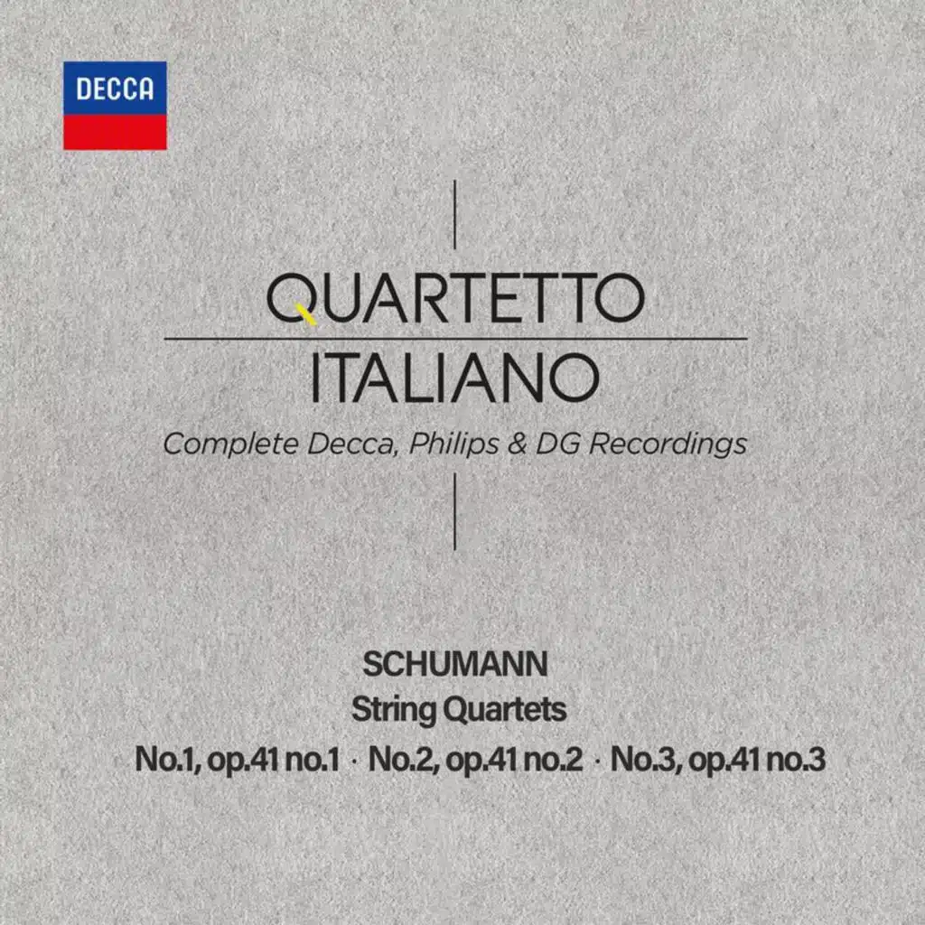 Schumann: String Quartet No. 3 in A Major, Op. 41 No. 3: II. Assai agitato - Un poco adagio - Tempo risoluto