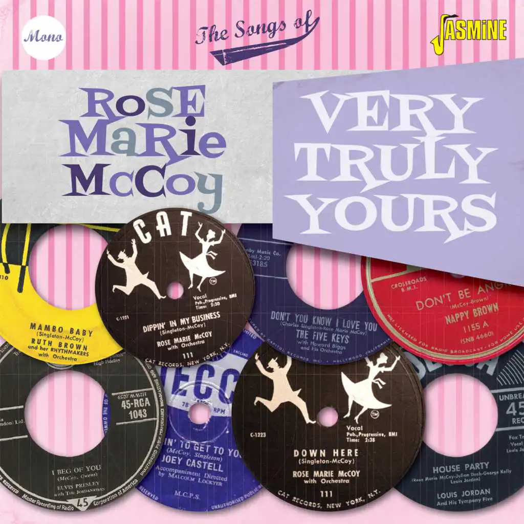 Very Truly Yours - The Songs of Rose Marie Mccoy