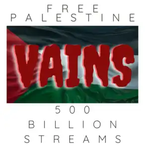 Vains Free Palestine 500 Billion Streams
