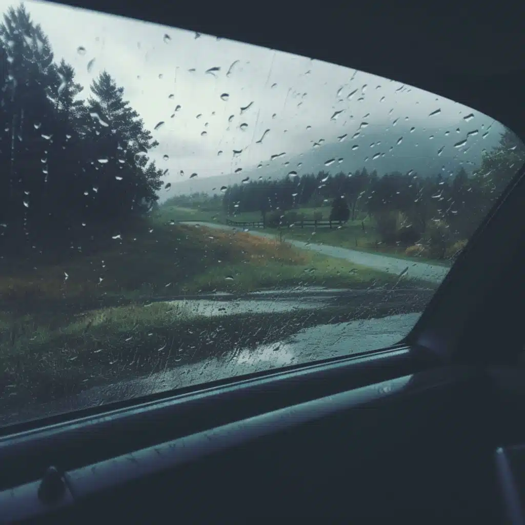 Rain's Dance on the Windshield