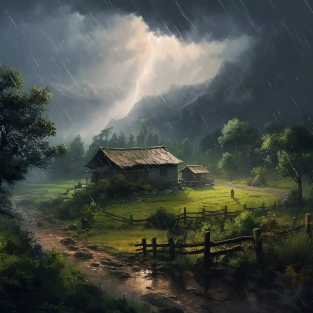 Infinite Rainy Tranquility