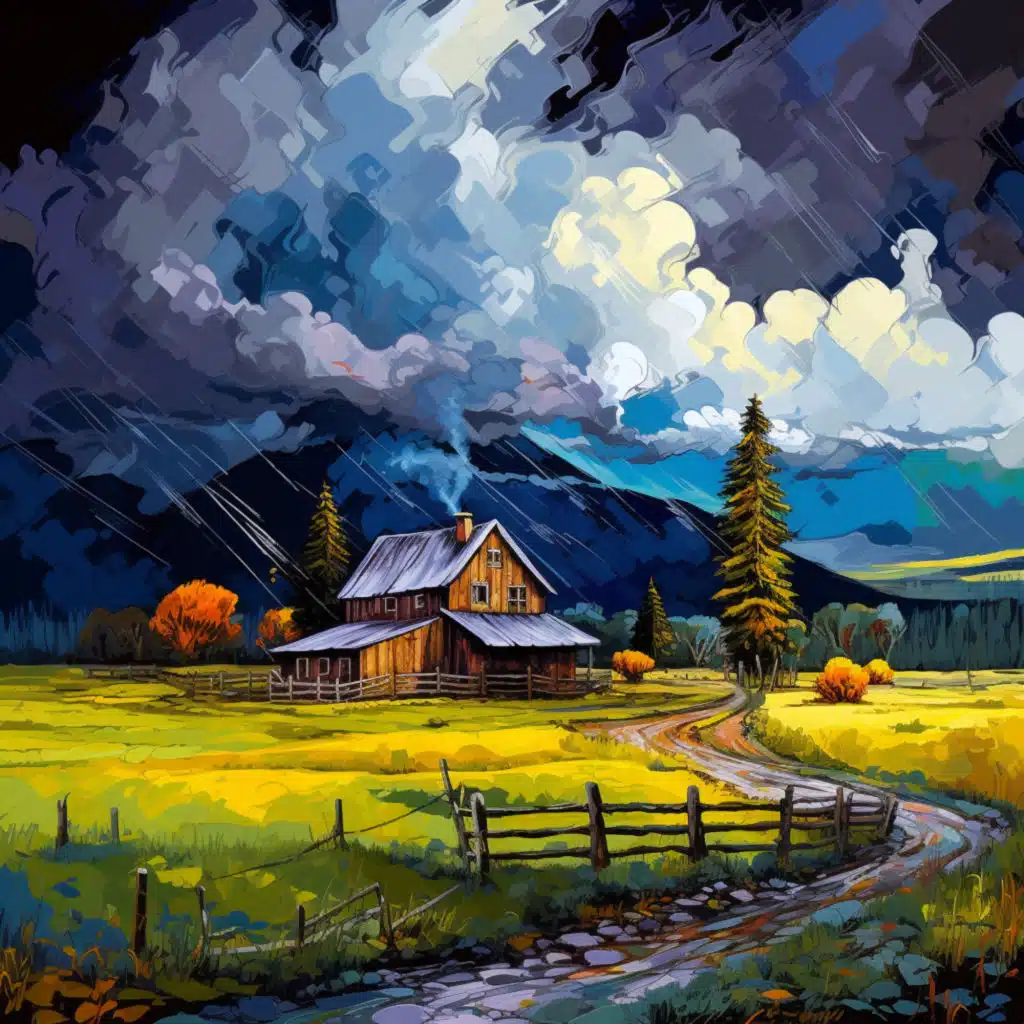 Breezy Rain Reverie: Earth's Refreshing Symphony