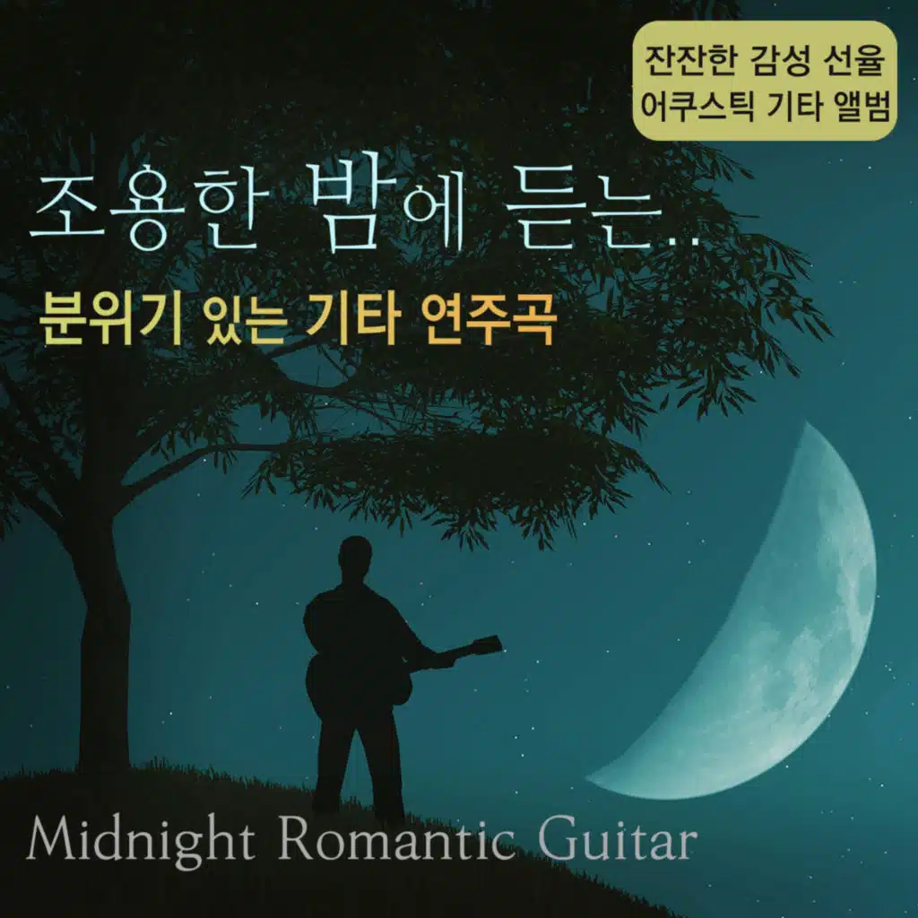 조용한 밤에 듣는 분위기 있는 기타 연주곡