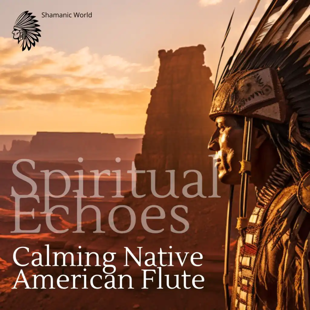 Spiritual Echoes: Calming Native American Flute, Shamanic Drums & Nature Sounds for Deep Peace, Shamanic Visions, and Indigenous Meditation