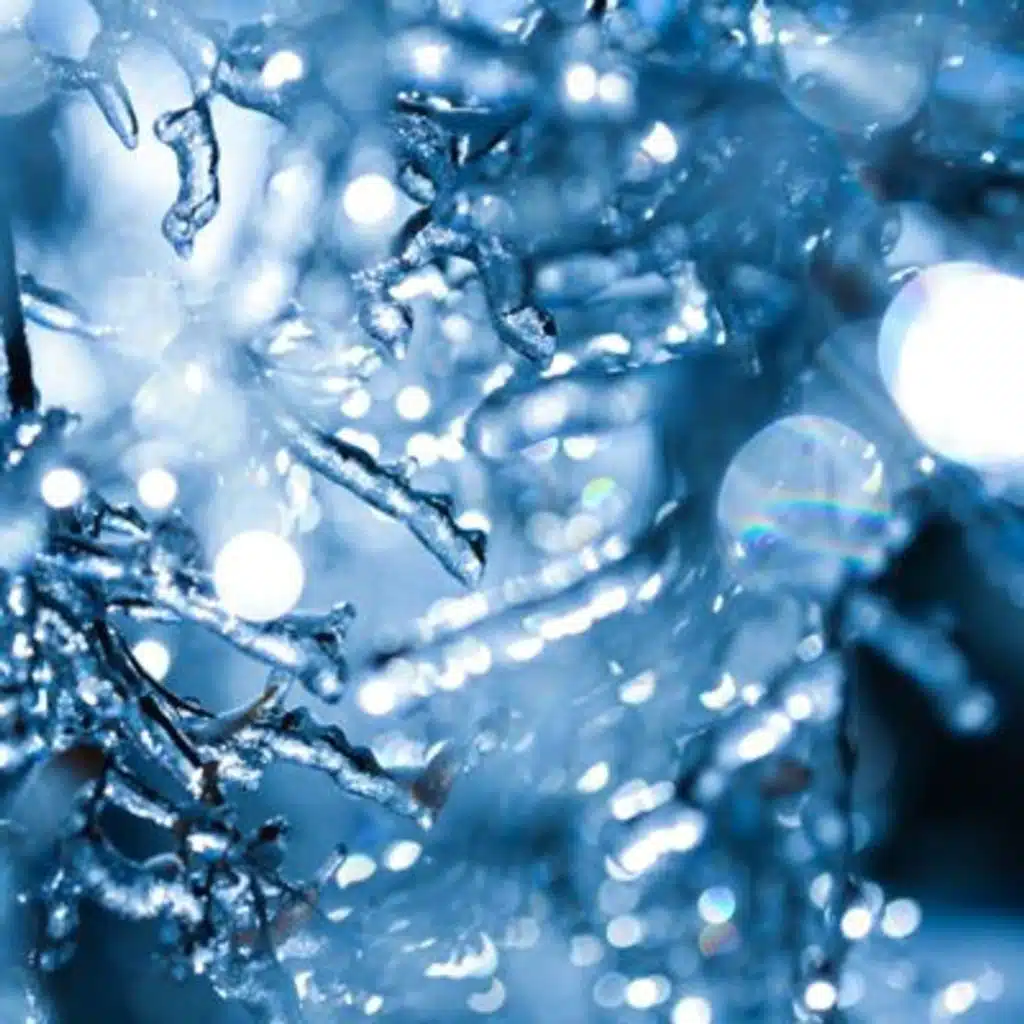 Freezing Rain Against the Window