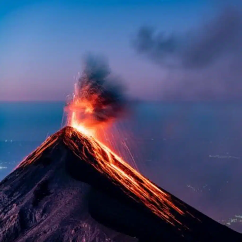 Volcanic Eruption Sounds: Thunder Alternative