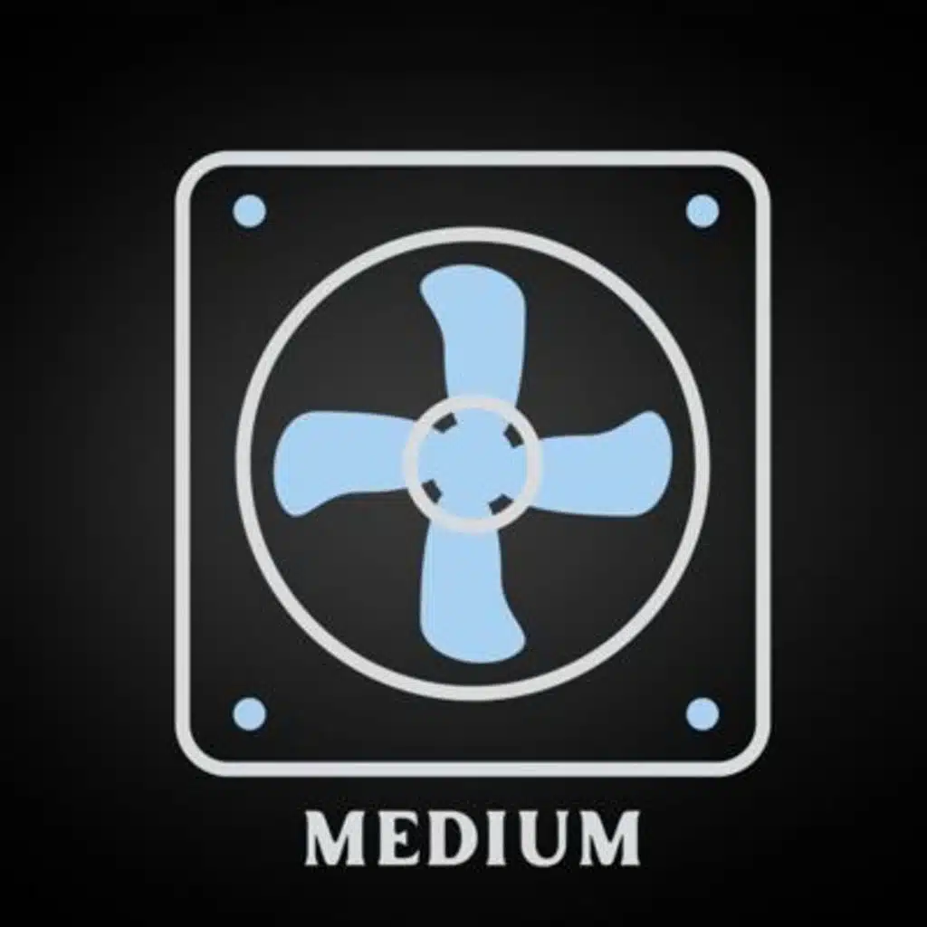 Box Fan, Medium Speed: White Noise for Deep Sleep