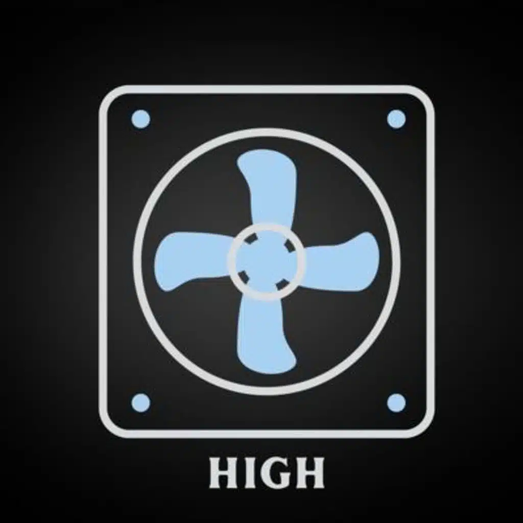 Box Fan, High Speed: White Noise for Deep Sleep