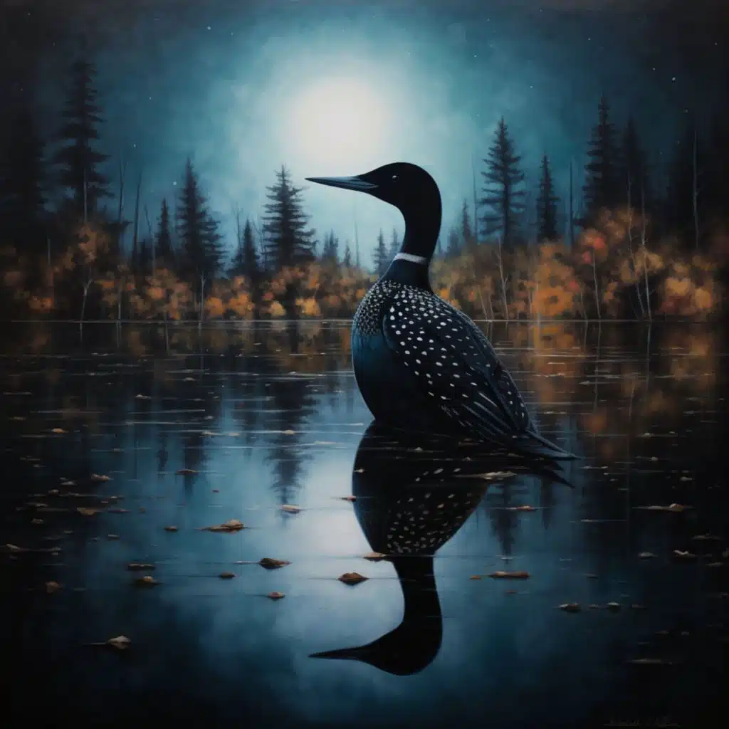 Nightfall at Loon Lake | Nature Soundscape for Sleep, Focus, or Relaxation