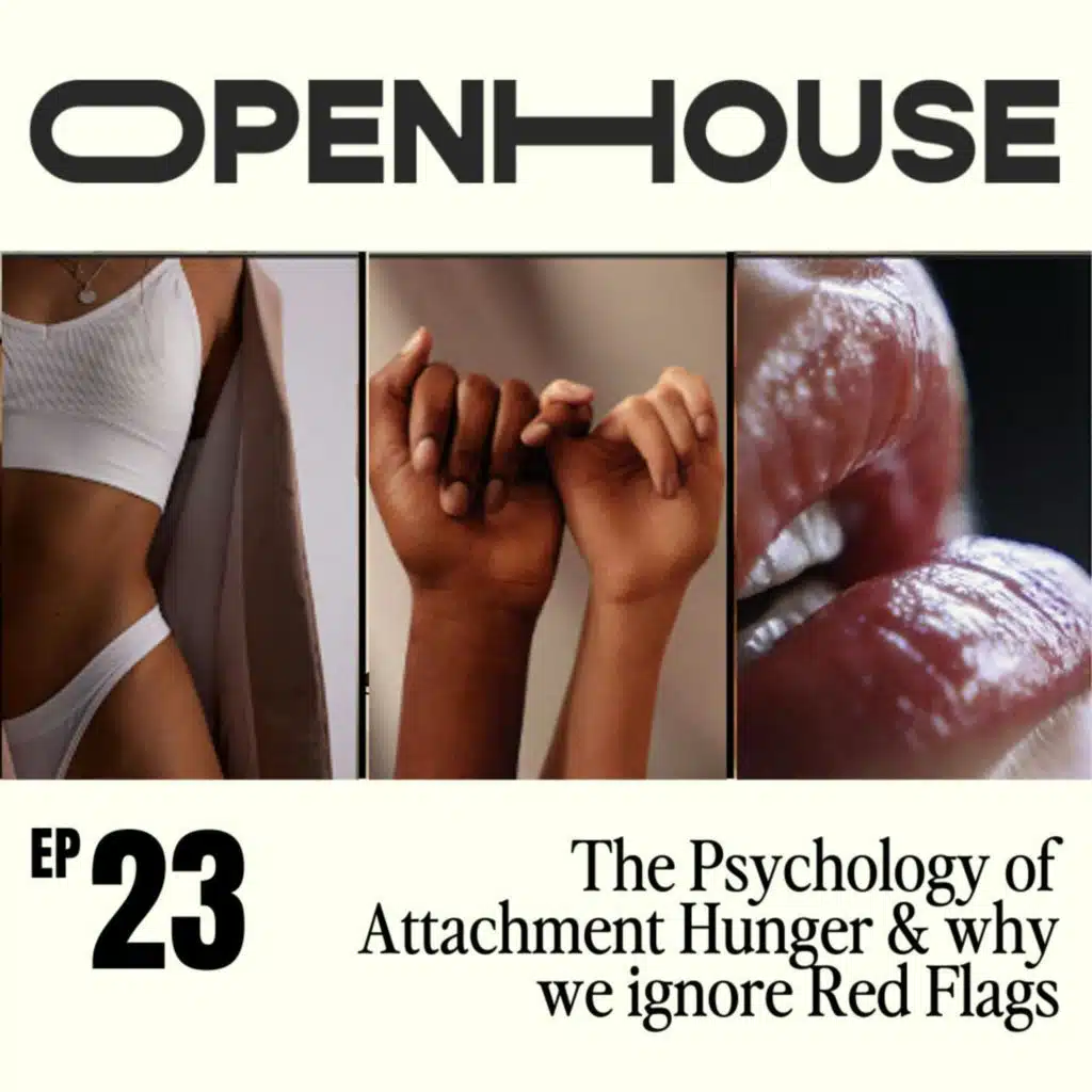 23 - ATTACHMENT HUNGER + RED FLAGS - the psychology of why we ignore red flags + the Tinder Swindler in discussion