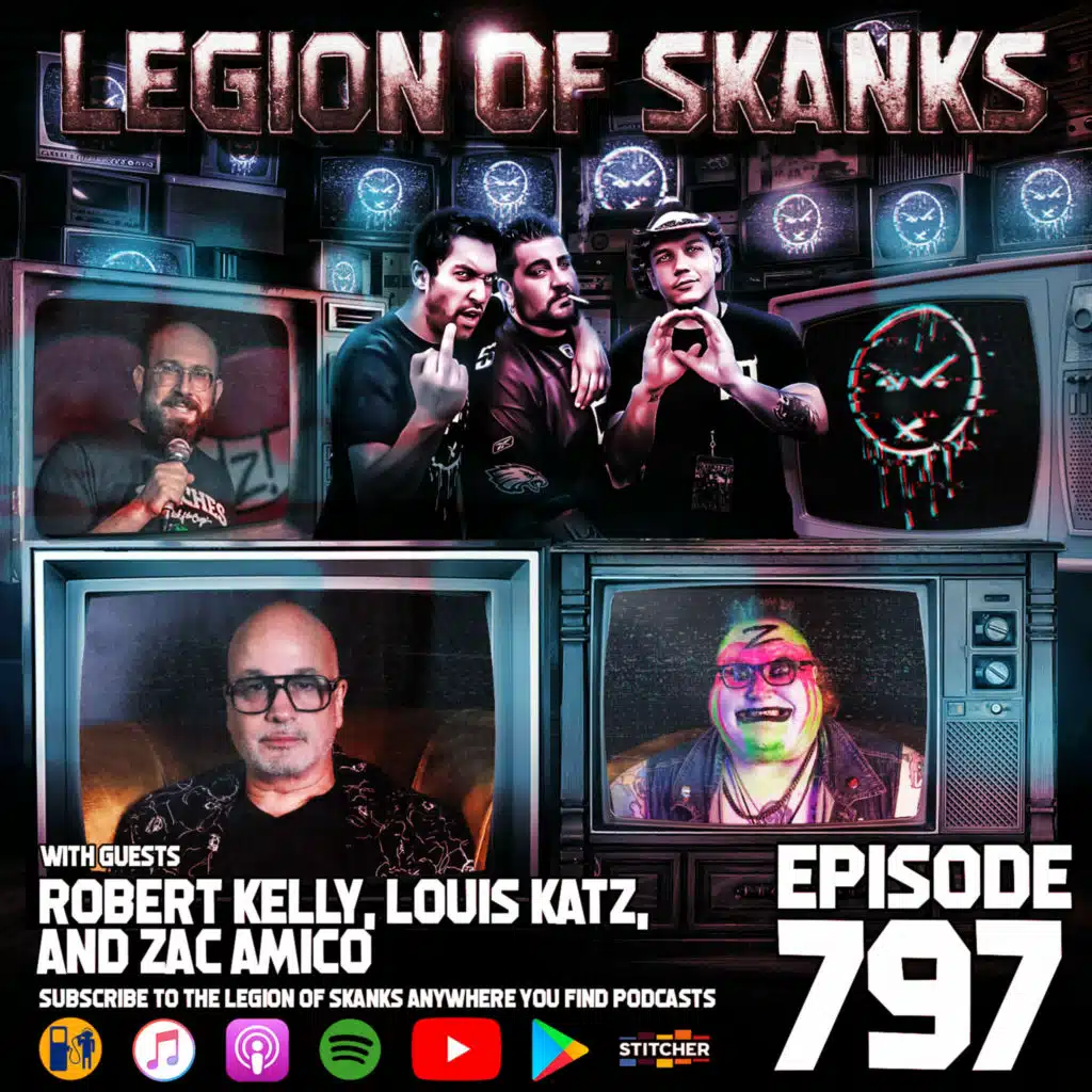 Episode #797 - Half Vampire, Half Lizard - Robert Kelly, Louis Katz, & Zac Amico
