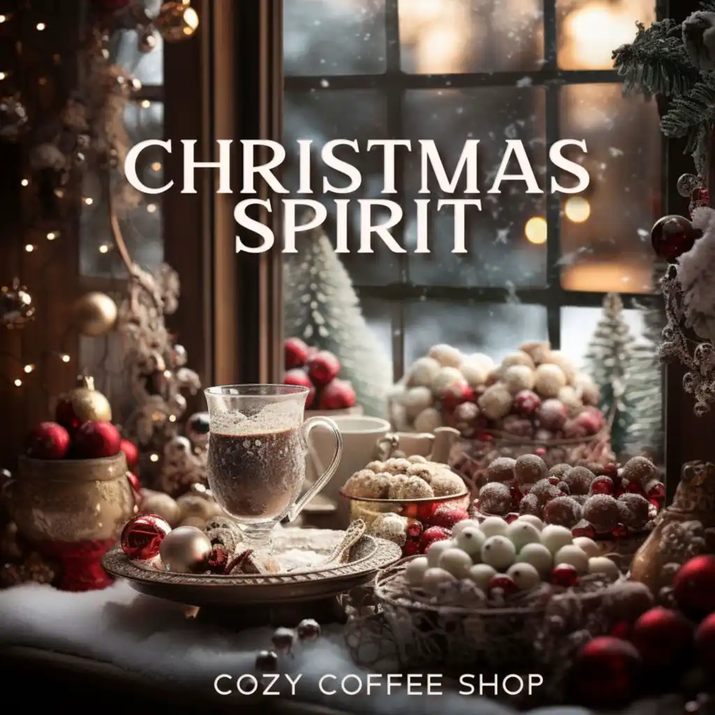 Christmas Spirit: Relaxing Jazz Instrumental in a Cozy Coffee Shop, Jazzy Extravaganza with Tradicional Carols, Bells, Fireplace to Relax