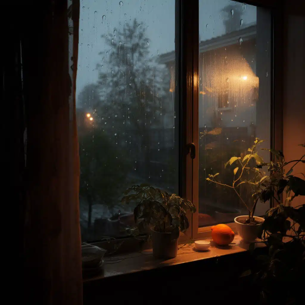 Chill Rain Symphony: Nocturnal Relaxation