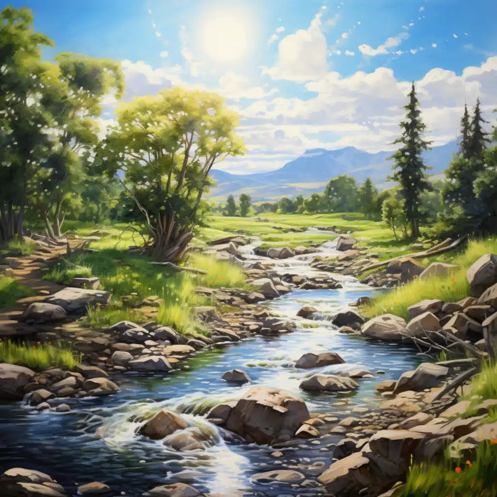 Serene River Retreat: Relaxation in Nature's Arms