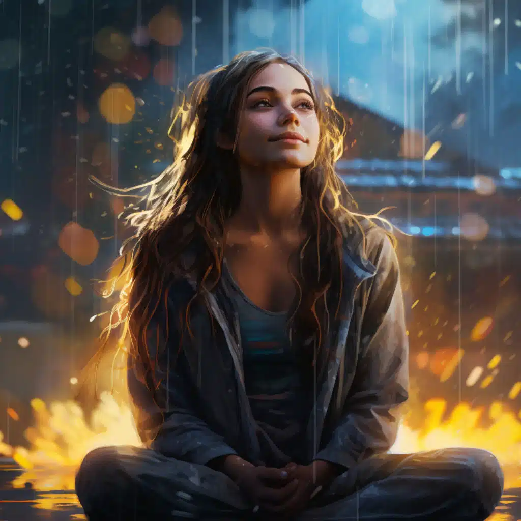 Meditative Rainfall:  Soothing Sounds of Nature