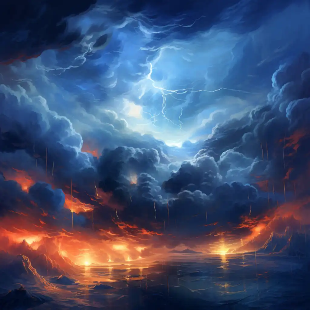 Nature's Thunder and Rain: Elemental Rhapsody