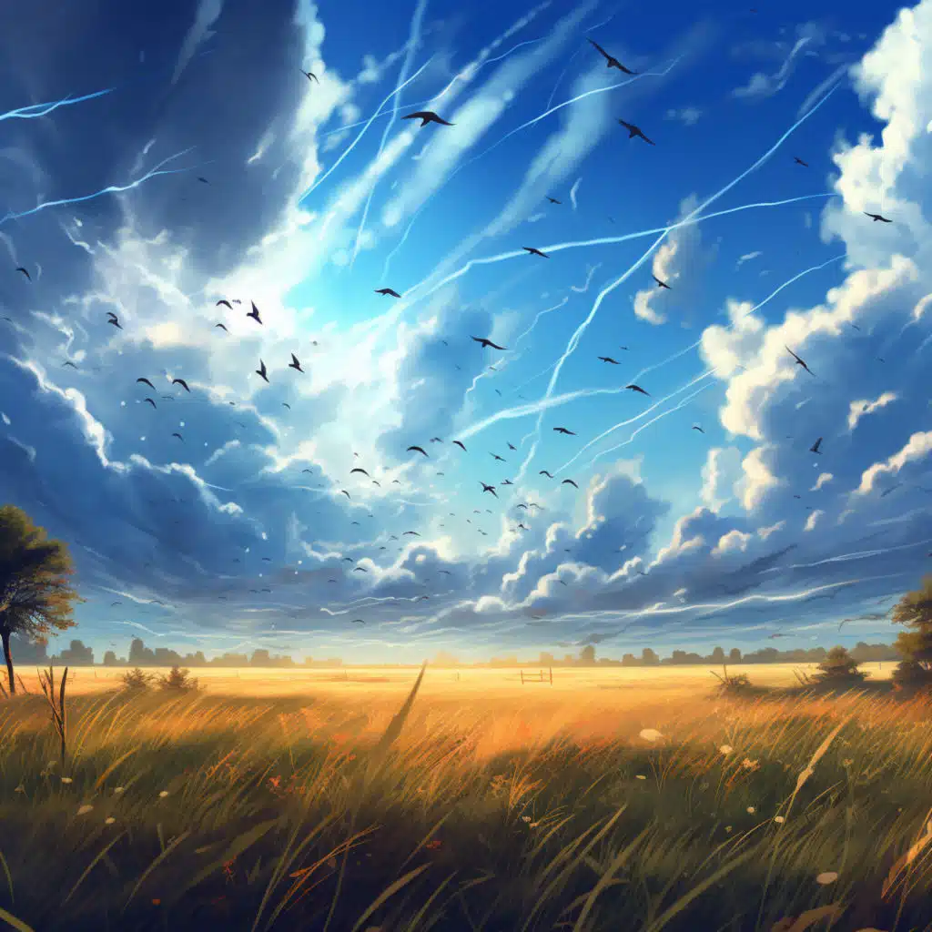 Roaring Gusts: Nature's Strong Wind Symphony