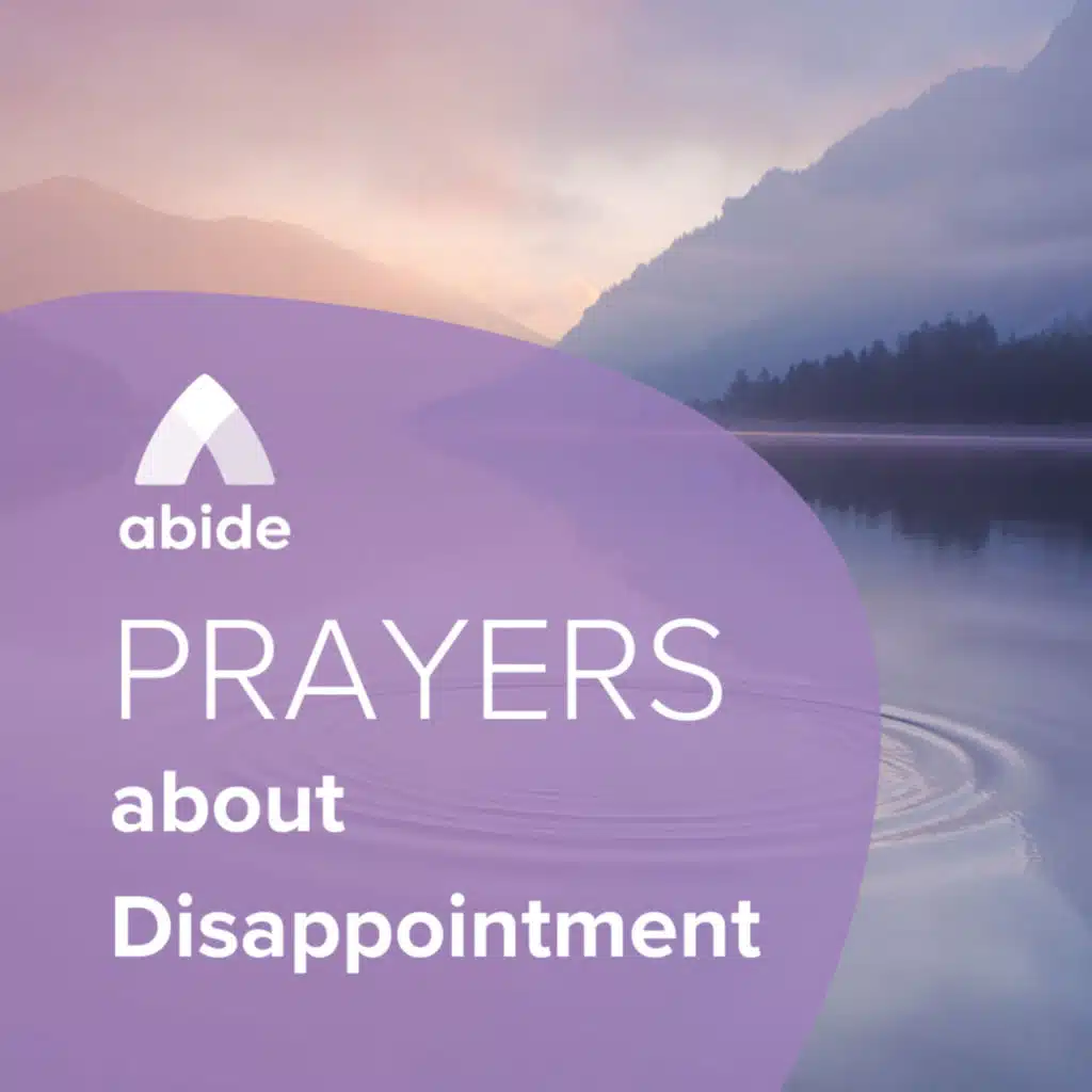 Prayers about Disappointment