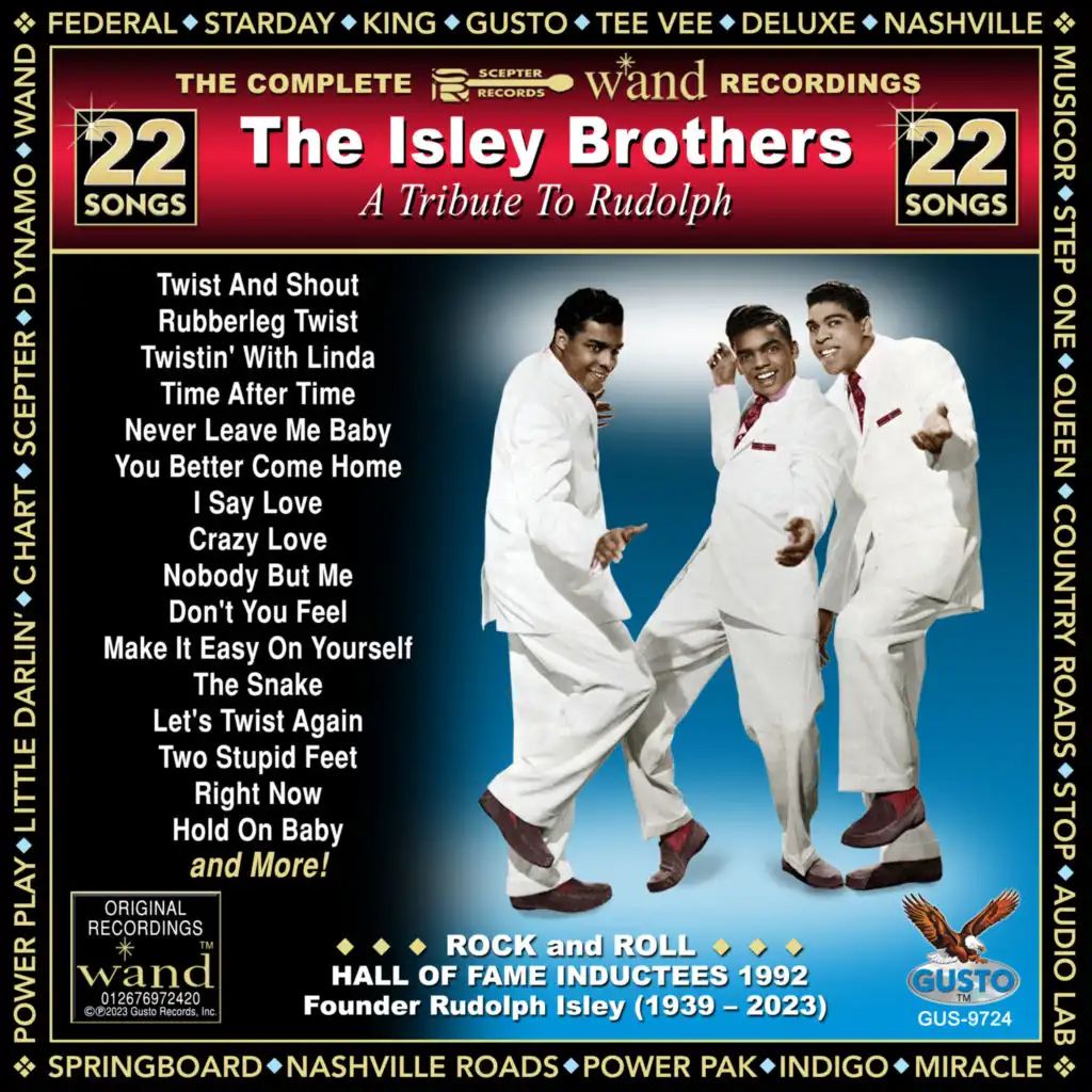 The Isley Brothers - A Tribute To Rudolph (Original Wand Records Recordings)