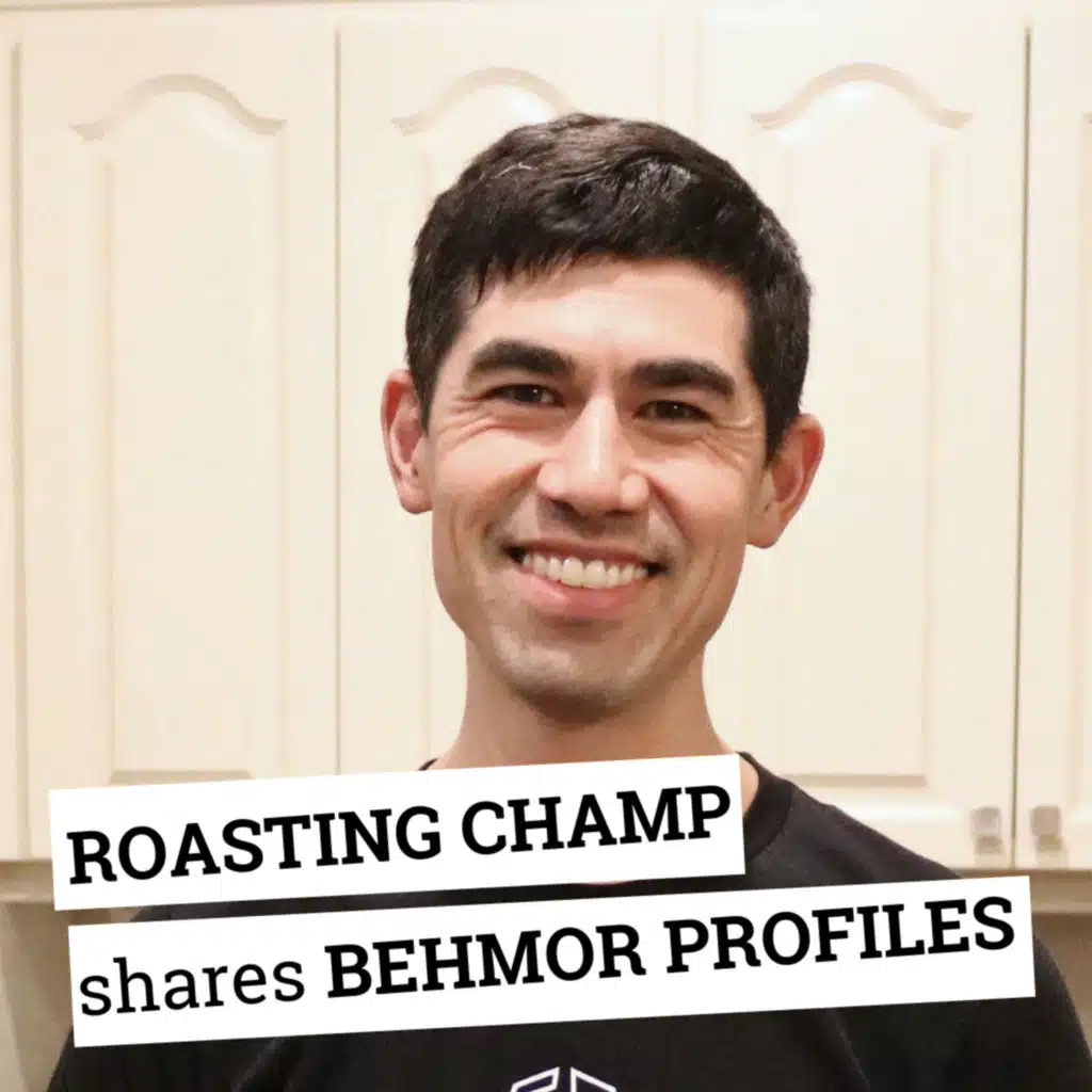 US roasting champion Andrew Coe shares his best Behmor profiles