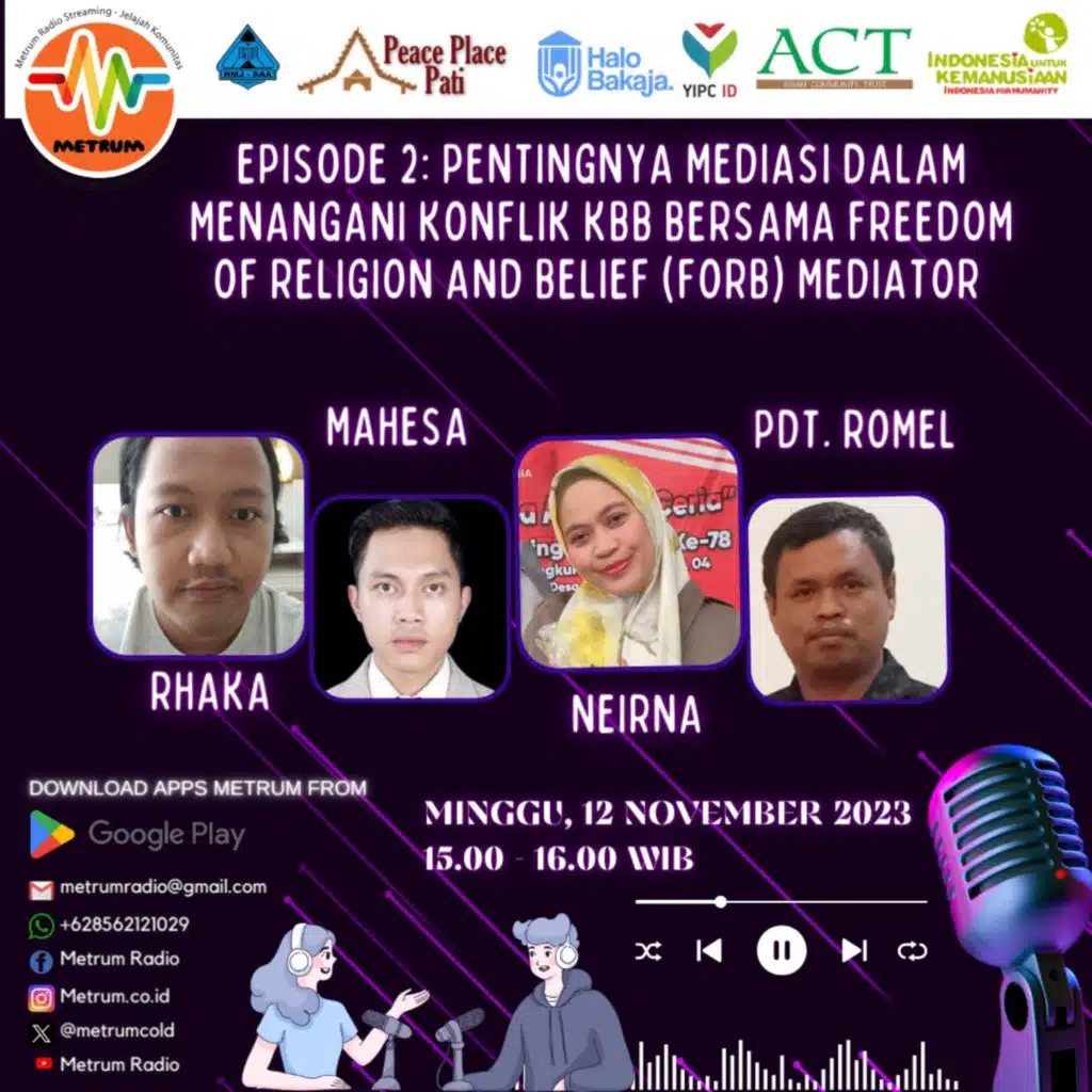 Balad Kawit Seja - Budaya dan Komunikasi Damai #2 "Pentingnya Mediasi dalam Menangani Konflik KBB"