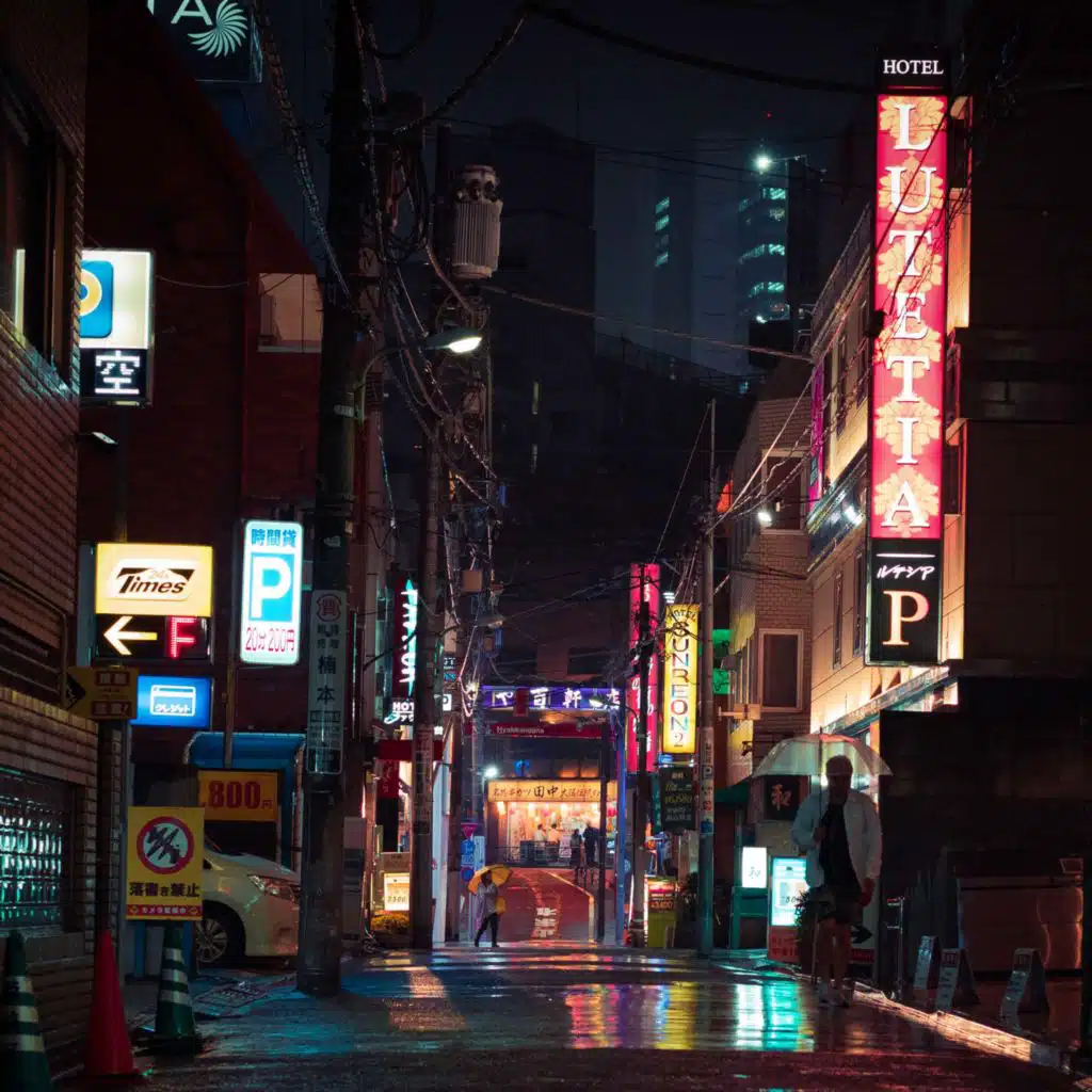 Rainy Night Café Serenity