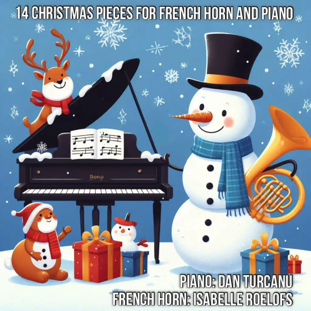 14 Christmas Pieces for French Horn and Piano