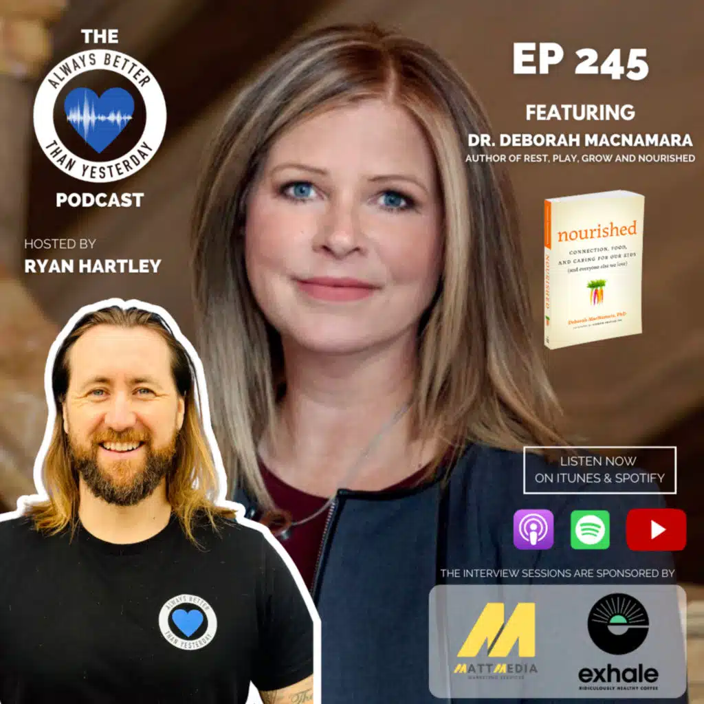 Ep 245 Interview Sessions with Dr. Deborah MacNamara | Nourished: Connection, Food and Caring for our Kids