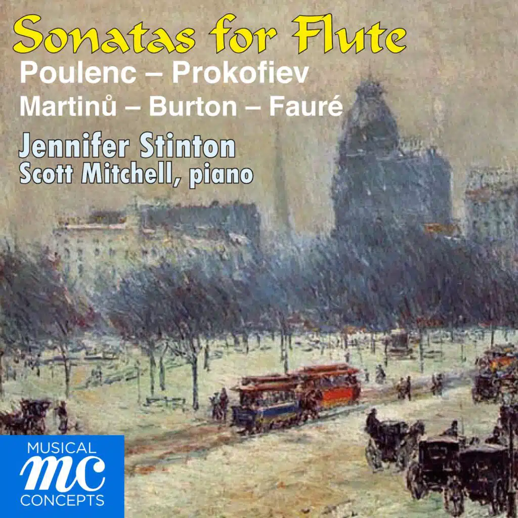 Sonata No. 1 for Flute and Piano, H 306: I. Allegro moderato