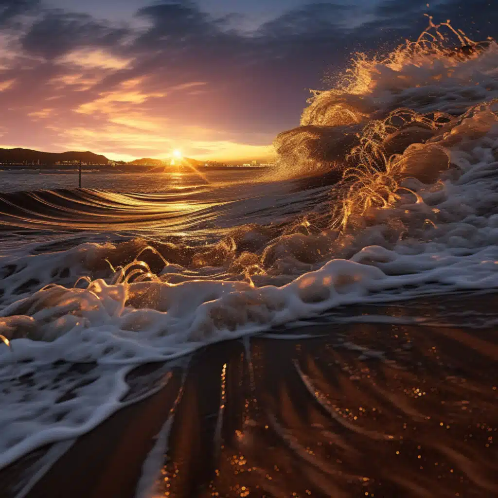 Olas Relajantes: Al Borde Del Océano