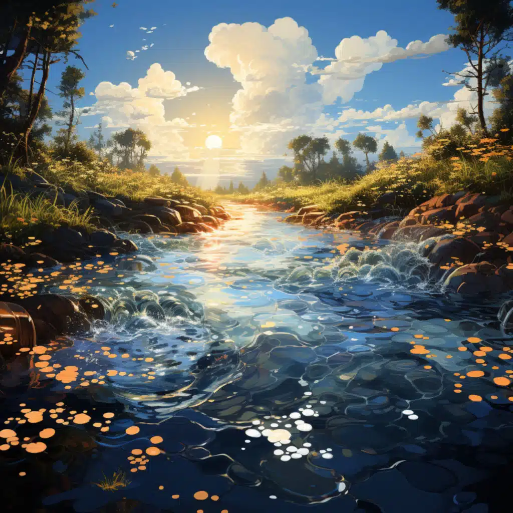 Armonía Del Agua: Arroyo De Tranquilidad