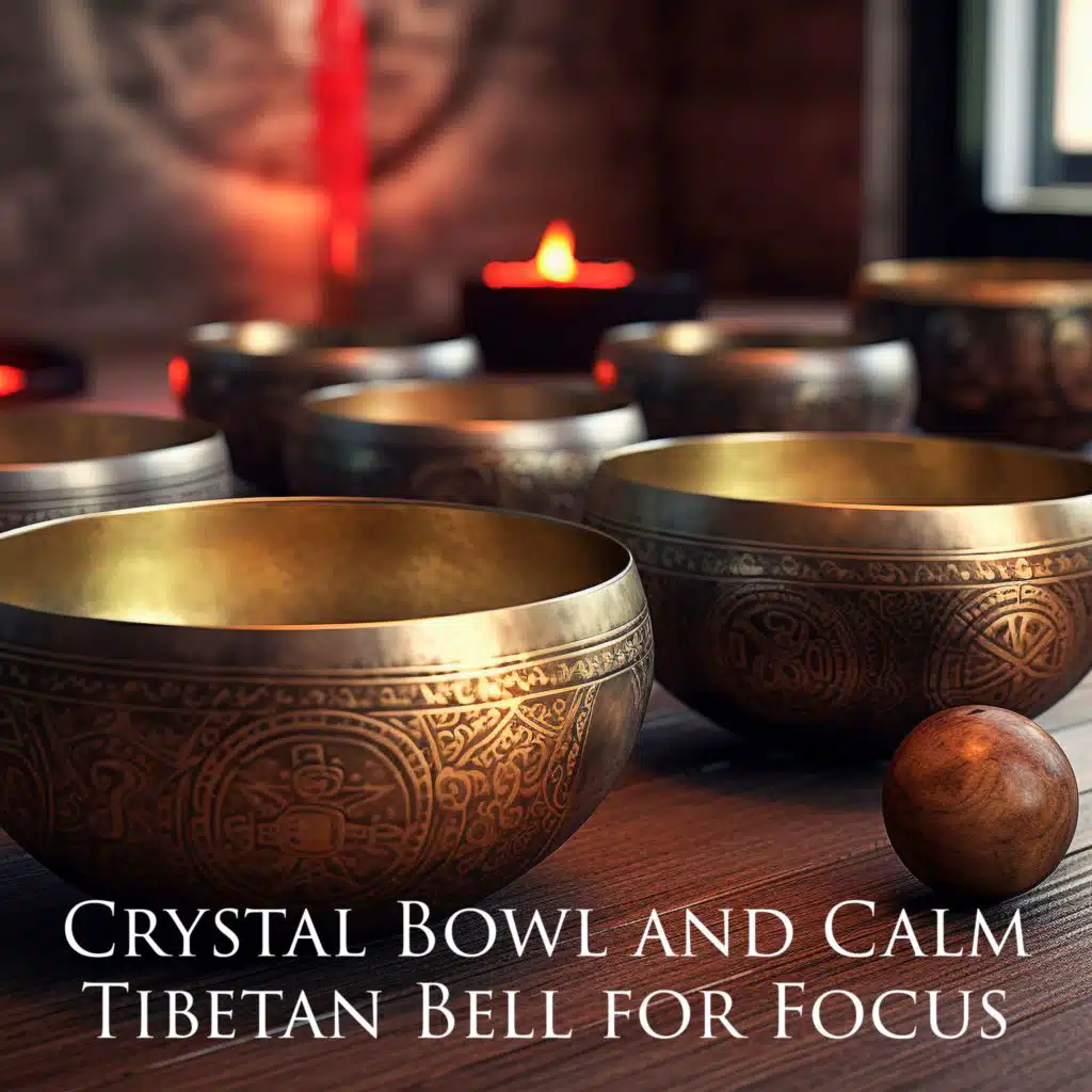 Crystal Bowl and Calm Tibetan Bell for Focus