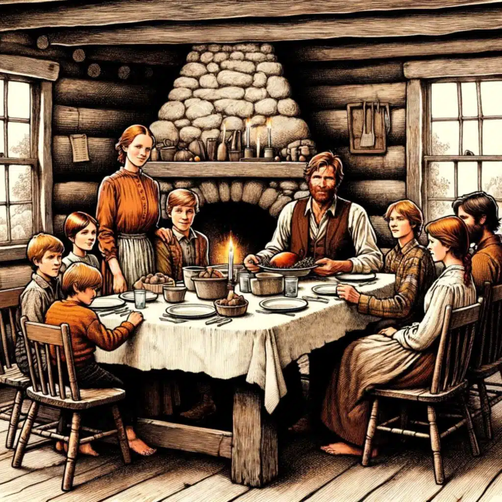 "An Old-Fashioned Thanksgiving" by Louisa May Alcott