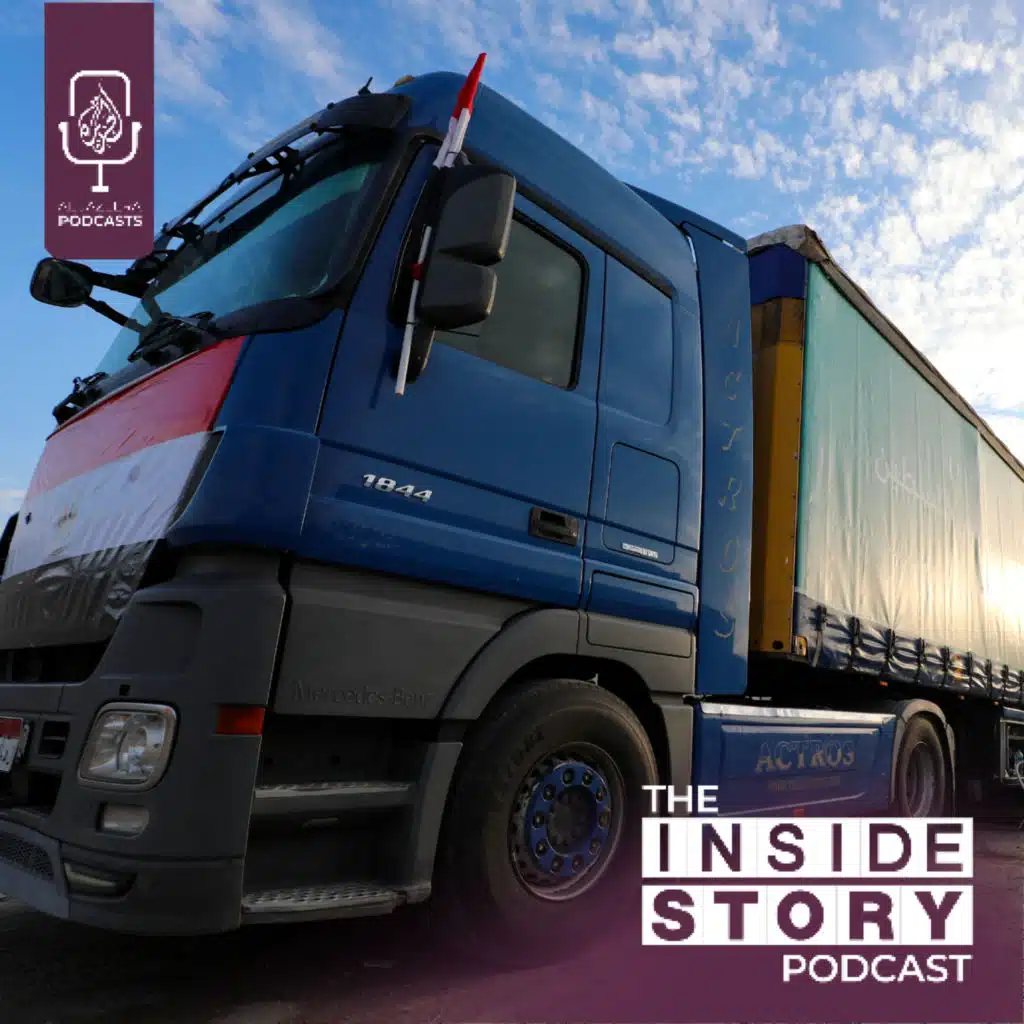 How much aid can be distributed in the four-day truce?