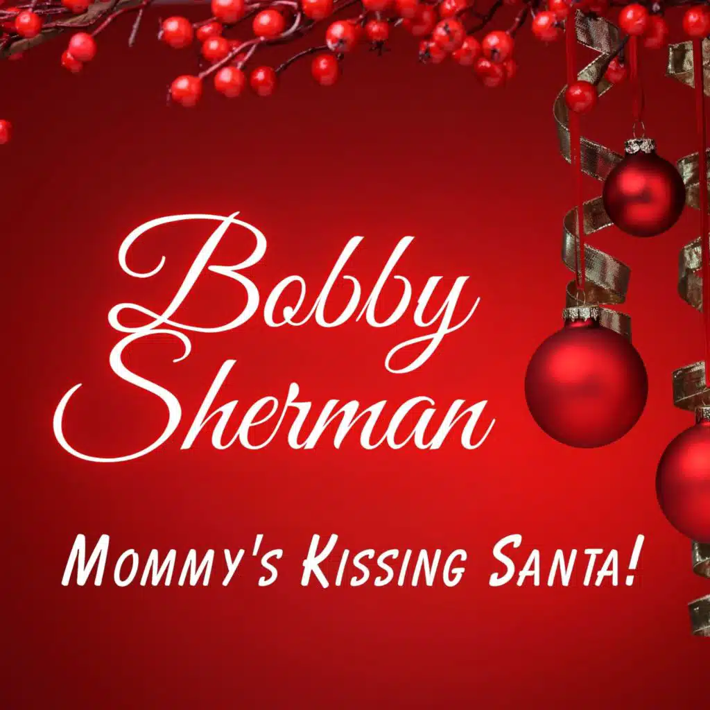 Mommy's Kissing Santa!