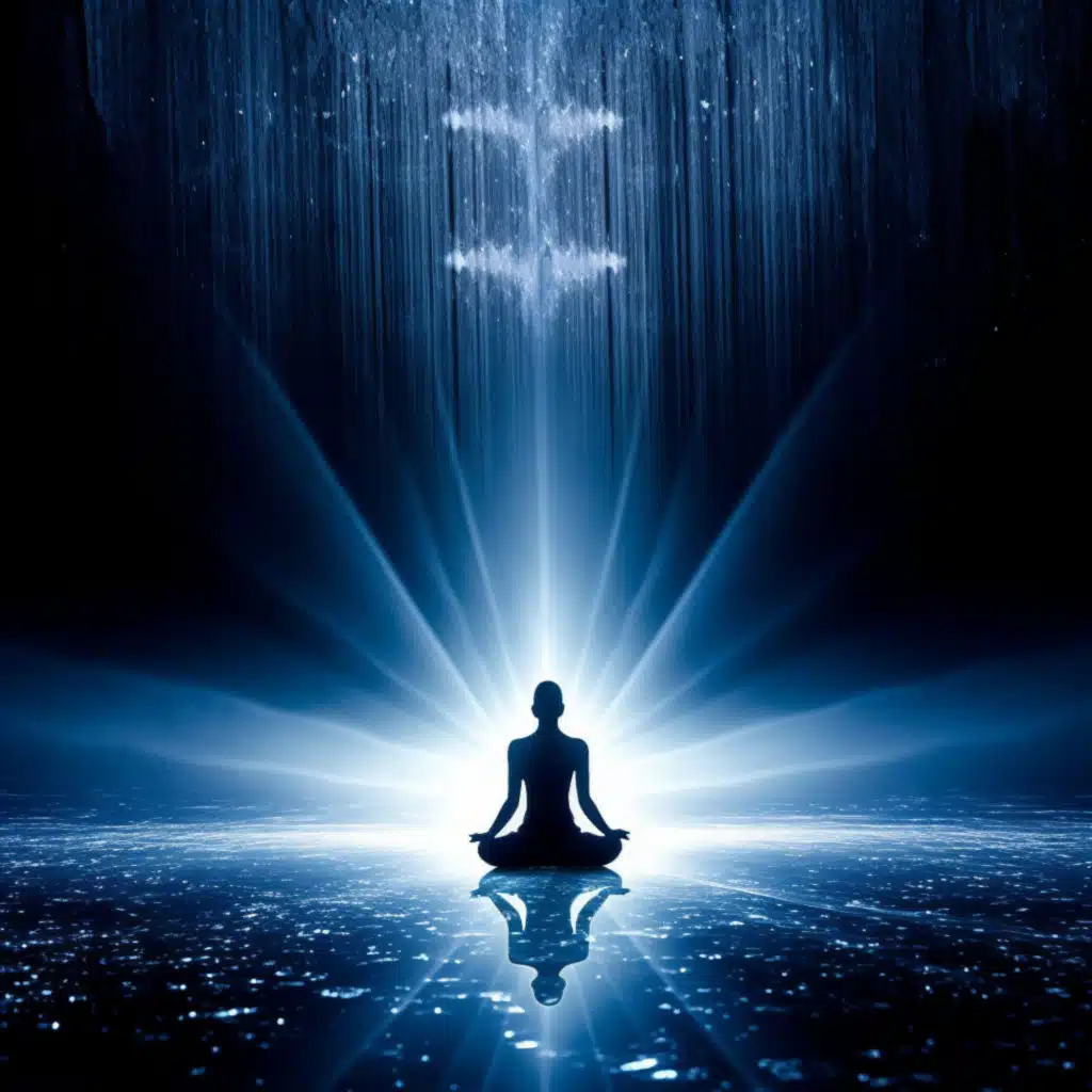 Serenidad Reflexiva: El Rapto Meditativo Del Arroyo