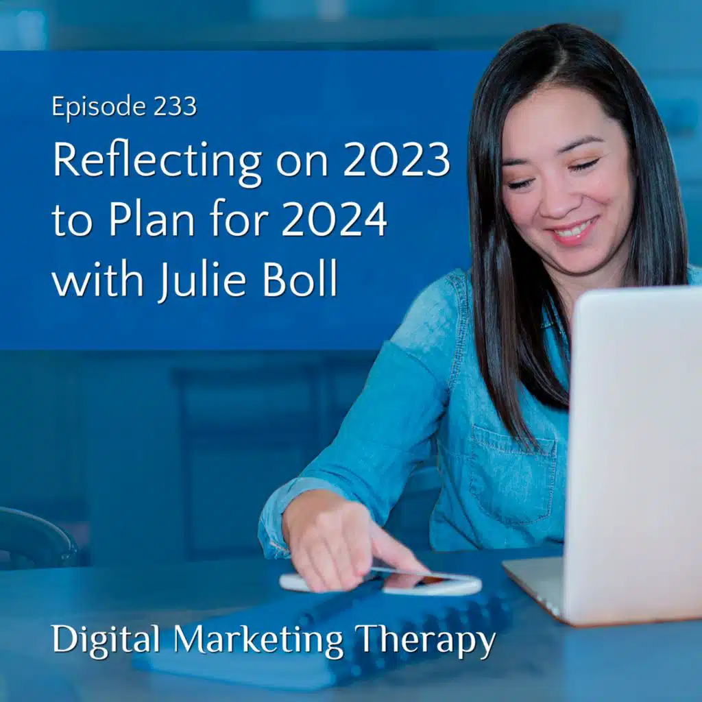 Ep 233 | Reflecting on 2023 to Plan for 2024 with Julie Boll