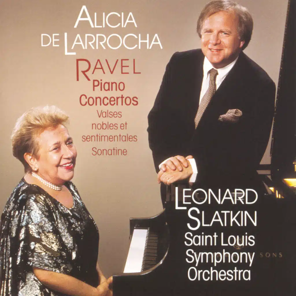 Alicia De Larrocha, Saint Louis Symphony Orchestra & Leonard Slatkin