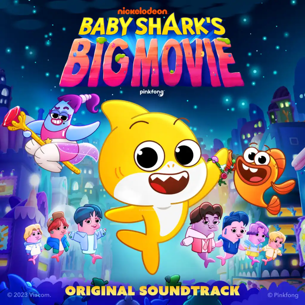 The Cast of Baby Shark's Big Movie & Pinkfong
