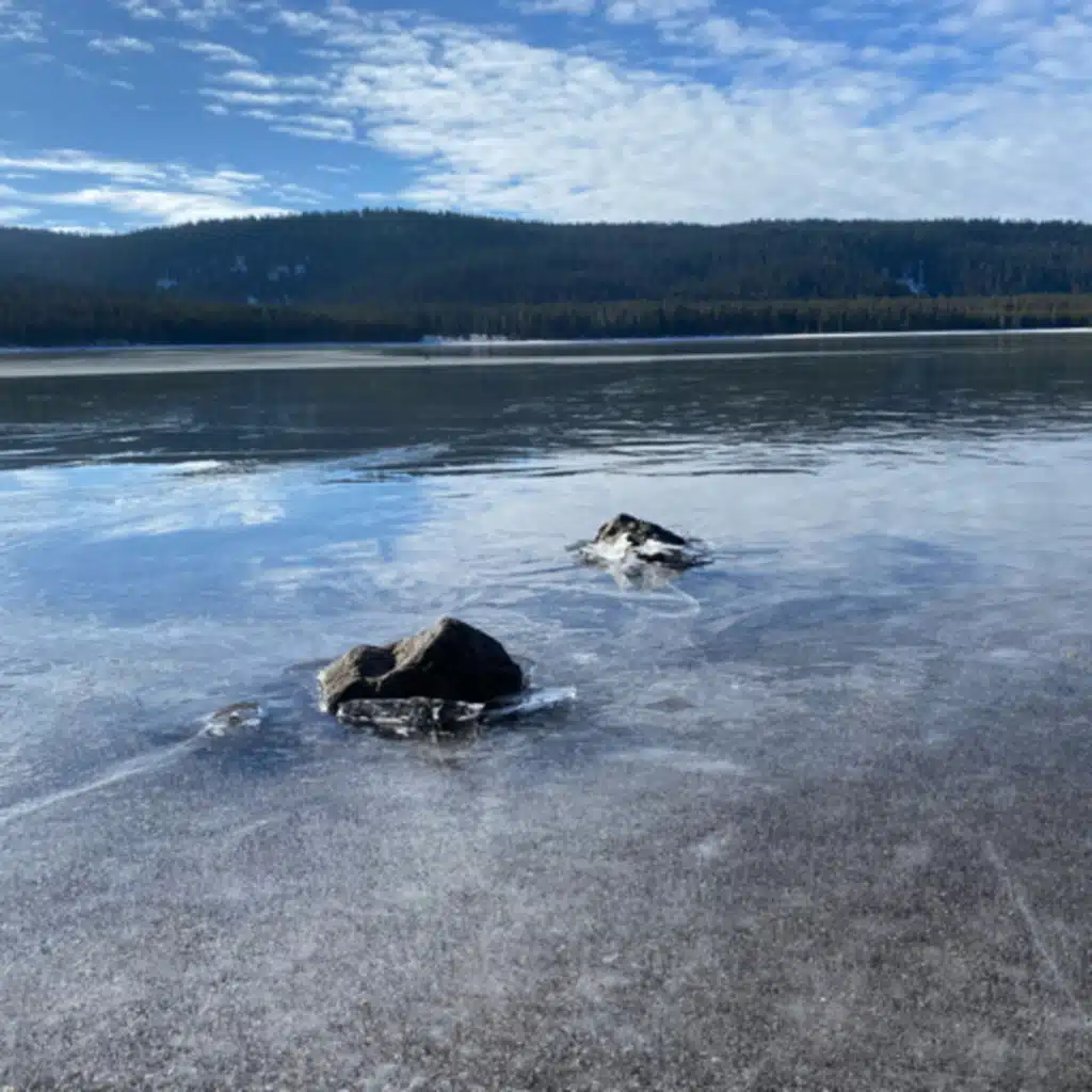 Bonus! Binaural Ice Sounds At Medicine Lake