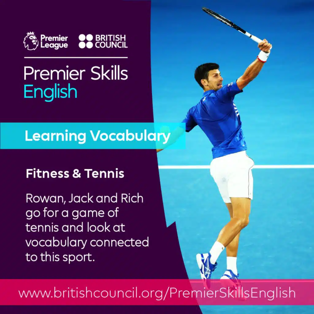 Learning Vocabulary - Fitness and tennis