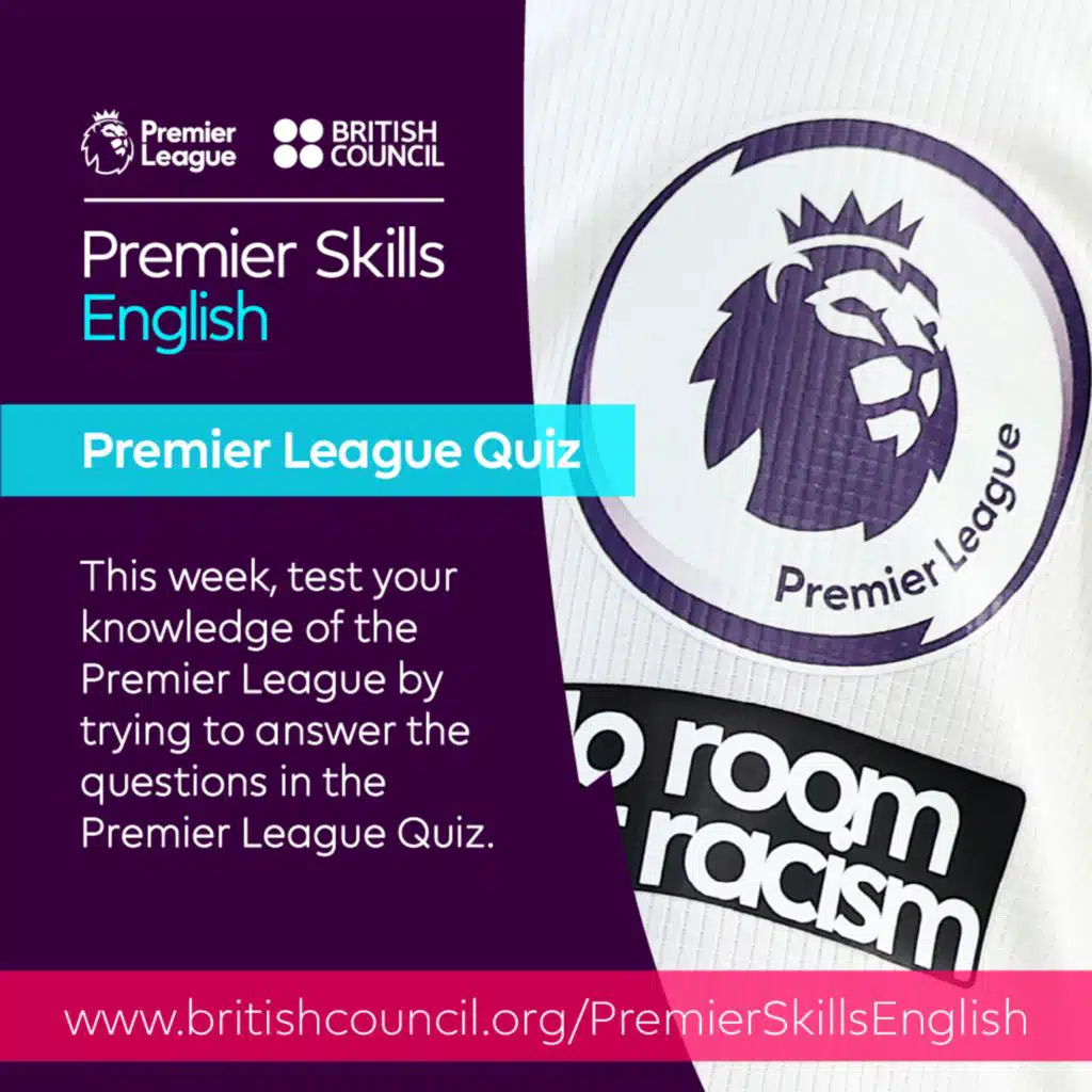 Premier Skills English - Premier League Quiz