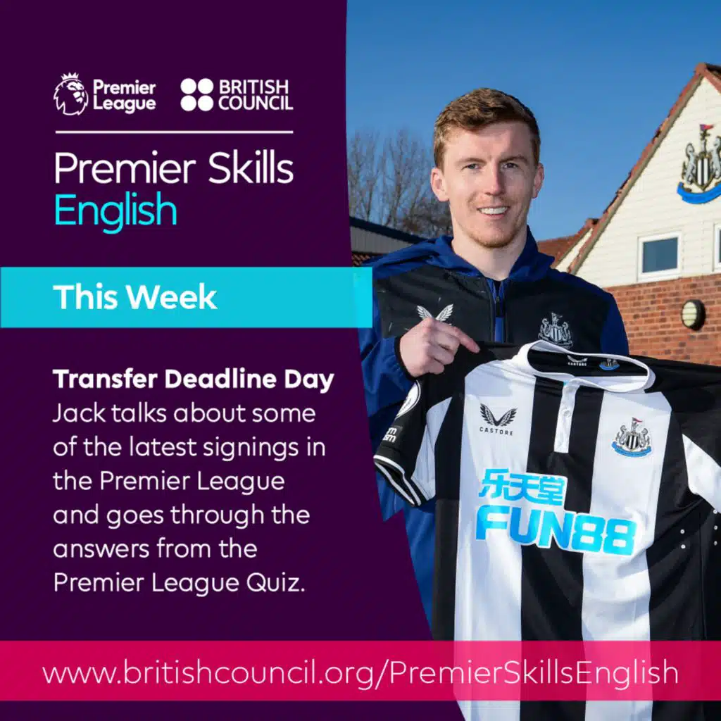 This Week - Transfer Deadline Day