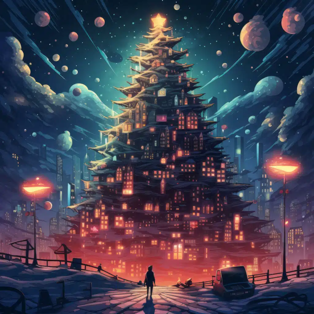 Stars Sparkling Like Frozen Dreams