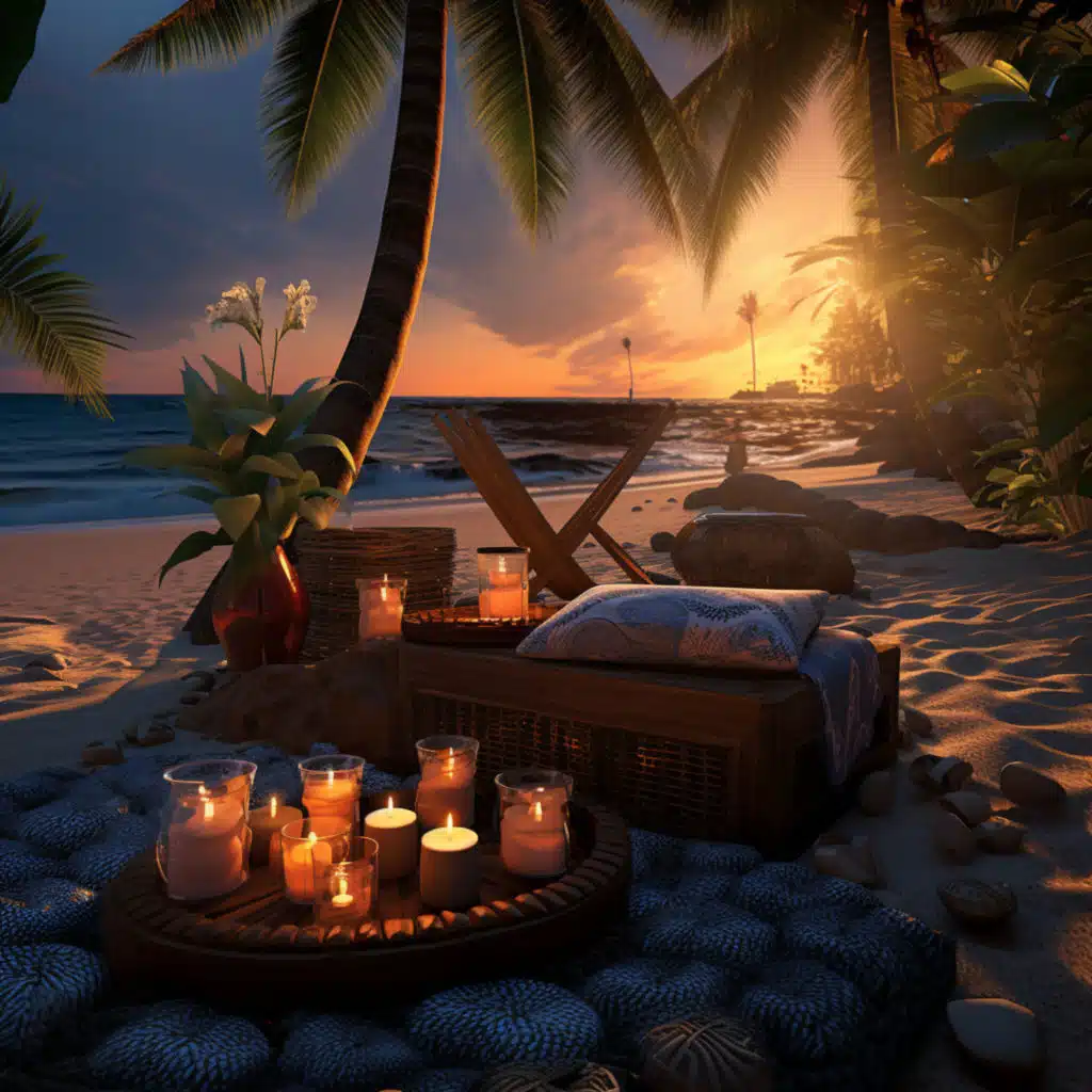 Musical Waves: Relaxing Spa in Ocean Ripples