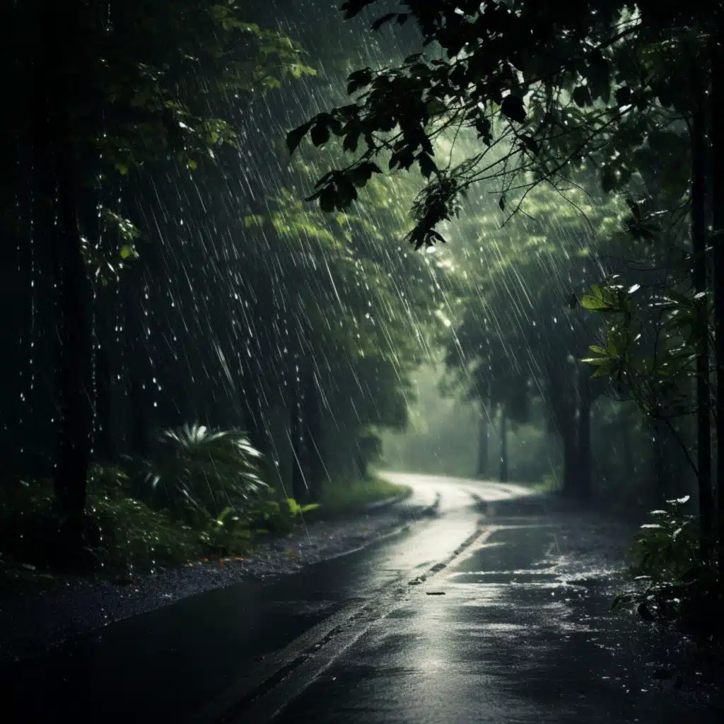 Binaural Relaxation: Gentle Rain for Stress Relief