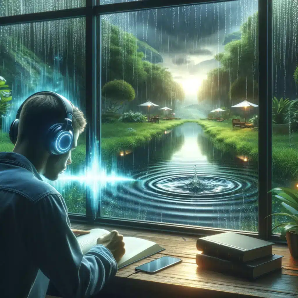 Rainy Concentration: Binaural Focus Frequencies