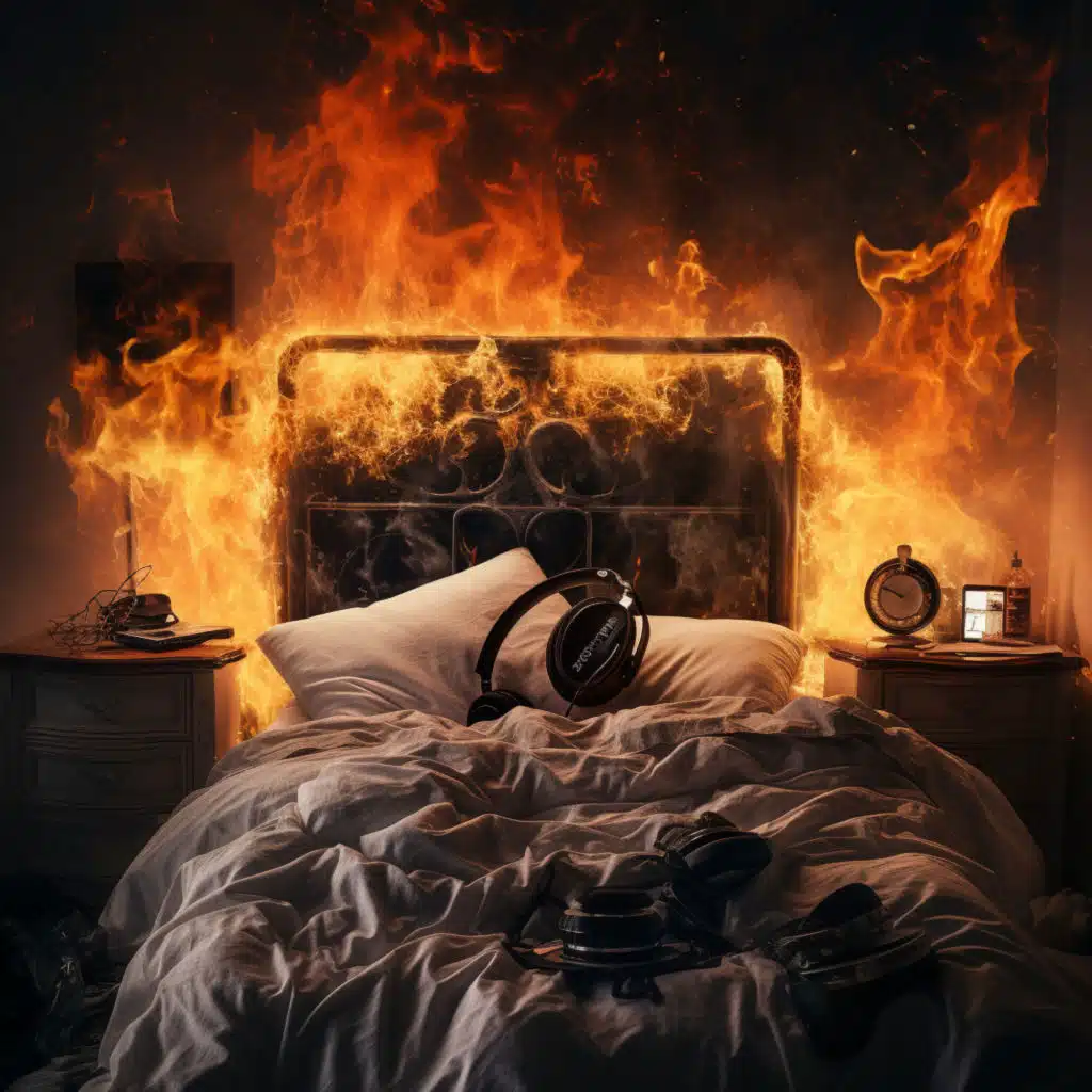 Sleeping Flames: Gentle Embers Melody